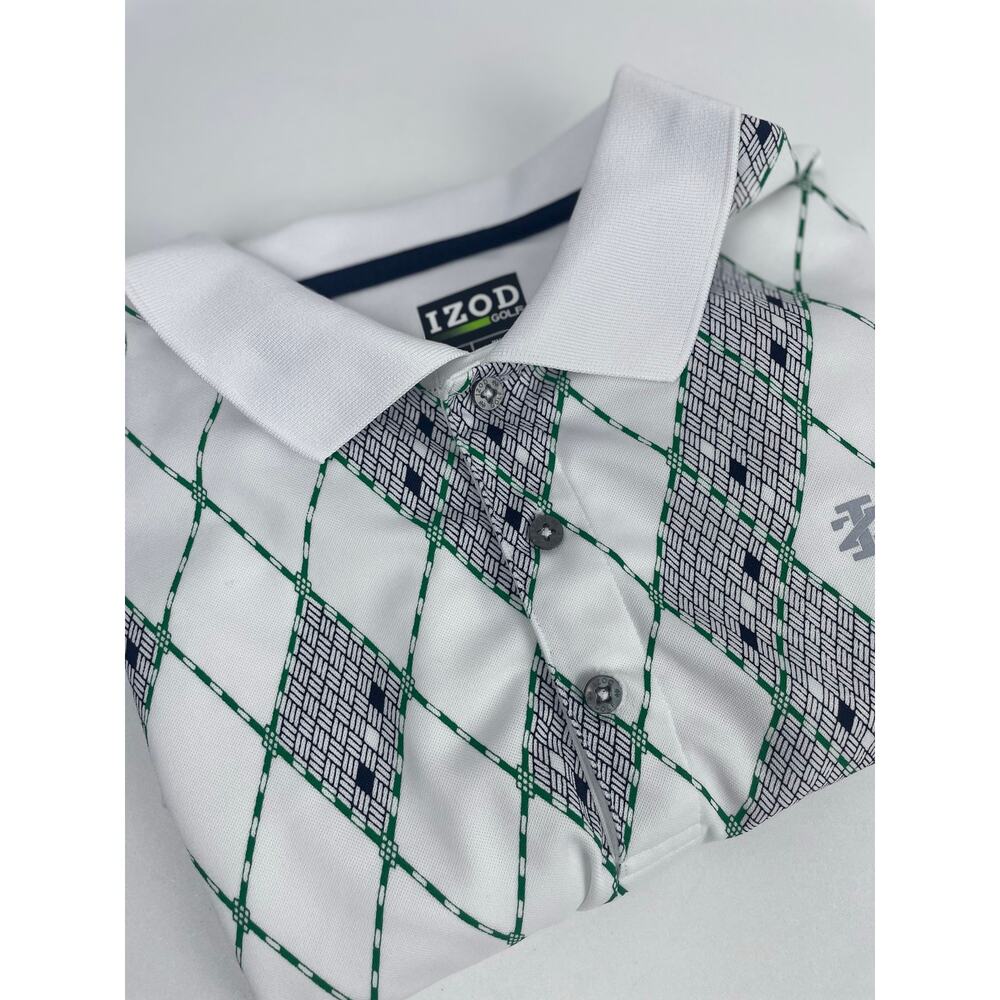 IZOD Golf Polo Shirt Men’s XL Short Sleeve 100% Polyester
